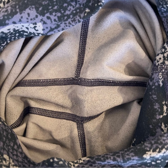 Lululemon Align Pant II 25” Rip Wave Purple Thunder Black Size 4 - Picture 11 of 13